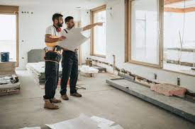 Cudgel Contracting team on remodeling project